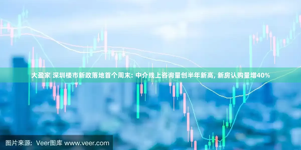 大盈家 深圳楼市新政落地首个周末: 中介线上咨询量创半年新高, 新房认购量增40%
