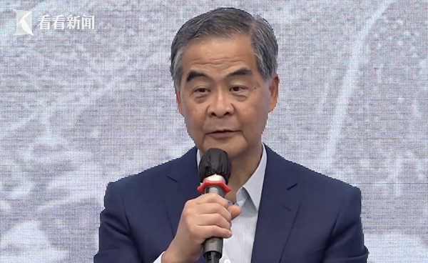 宏粤配资 梁振英: 中国人要继续过和平日子必须强国强军